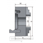 4-čelisťové skľučovadlo s centrickým upínáním ø 160 mm Camlock 4 gallery main image