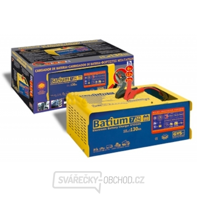 Nabíječka GYS BATIUM 7/12, 6V/12V