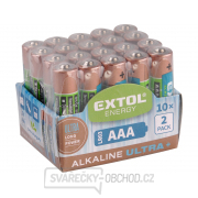 Batérie alkalické ULTRA +, 1,5V AA (LR6) - 20 ks gallery main image