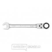 Klíč ráčnový očkoplochý s kloubem, 72 zubů, 19mm, L 249mm, CrV/S2 gallery main image