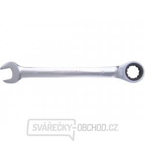 Klíč ráčnový očkoplochý, 72 zubů, 24mm, CrV Klíč ráčnový očkoplochý, 72 zubů, 24mm, CrV