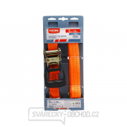 Pás upínací ráčnový s háky, 5m x 35mm, PES Náhled