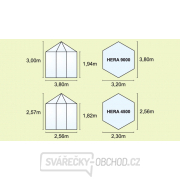 Zahradní pavilon VITAVIA HERA 4500 stříbrný Náhled