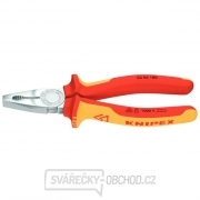 KNIPEX - kleště kombinované 180 mm, potah PVC do 1000 V… gallery main image