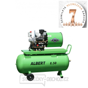 Šroubový kompresor Atmos Albert E.50 + vzdušník+ Řízená klapka s doběhem gallery main image