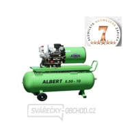 Šroubový kompresor Atmos Albert E.50-10 STANDARD + vzdušník+ Řízená klapka s doběhem gallery main image