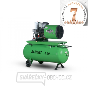 Šroubový kompresor Atmos Albert E.50-10 STANDARD + vzdušník + sušička gallery main image