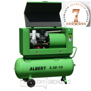 Šroubový kompresor Atmos Albert E.50-10 KOMFORT + vzdušník + sušička+ Řízená klapka s doběhem gallery main image