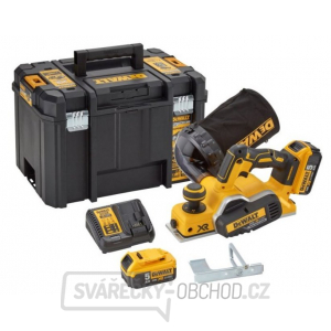 Aku hoblík DeWALT DCP580P2 18V XR 2x 5,0 Ah Li-Ion gallery main image