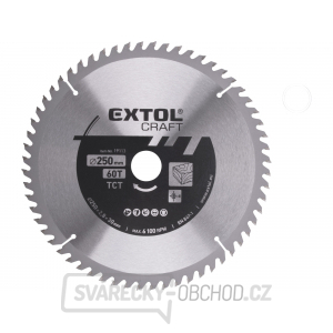 Kotouč pilový s SK plátky, 250x1,8x30mm 60T gallery main image