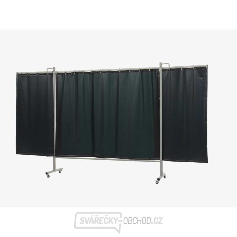 Ochranná svařovací zástěna Omnium Triptych XL-GREEN 9 200x435 cm