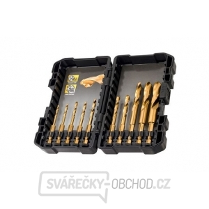 DT50050 10dílná sada titanových vrtáků pro rázové utahováky DeWALT gallery main image