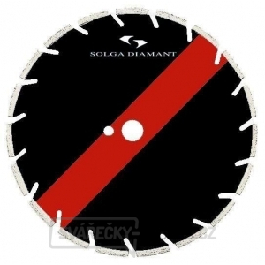 Diamantový kotouč segmentový 400x25,4mm do betonu pro řezače spár gallery main image