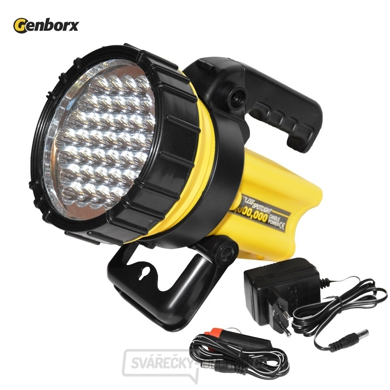 Svítilna 37 LED přenosná nabíjecí K4017