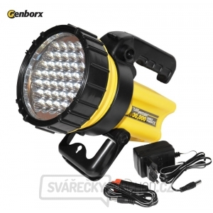 Svítilna 37 LED přenosná nabíjecí K4017 gallery main image