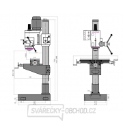 Sloupová převodová vrtačka OPTIdrill DH 40 CT Náhled