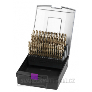 Vrtáky HSS-Co, sada 25 ks, 1 - 13 mm Vrtáky HSS-Co, sada 25 ks, 1 - 13 mm