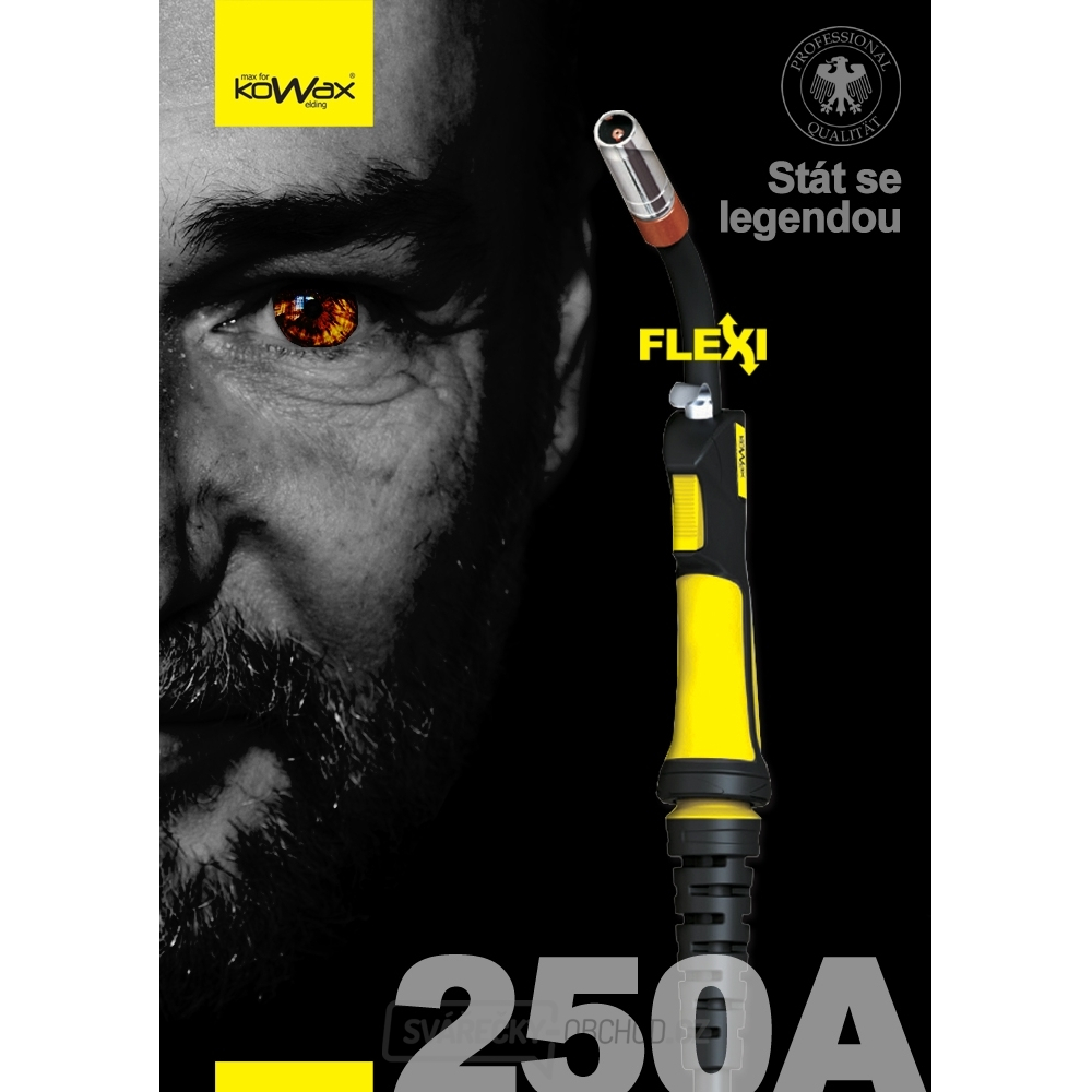 Svařovací hořák KOWAX®250A, 4m, FLEXI	