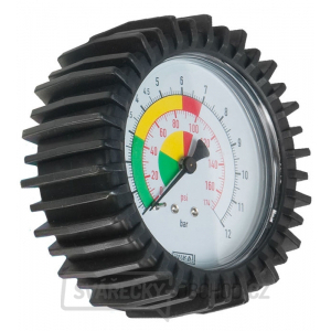 Náhradní manometr pro pneuhustič PRO Ø 80 mm, cejchovatelný Náhradní manometr pro pneuhustič PRO Ø 80 mm, cejchovatelný