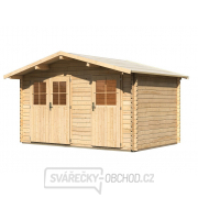 Dřevěný domek KARIBU RADUR 0 (58395) natur gallery main image