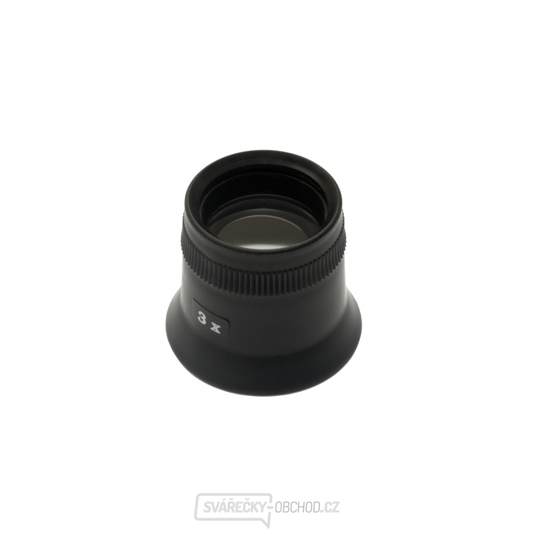 Brinellova lupa se dvěma čočkami 16 mm 15x, stupnice 10 mm