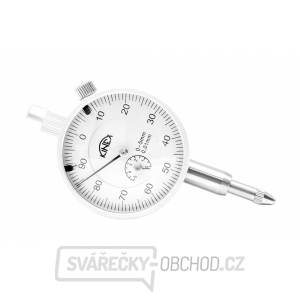 Úchylkoměr číselníkový KINEX 0-5 mm/40 mm/0,01 mm, ČSN EN ISO 463, ČSN 25 1811, ČSN 25 1816 Úchylkoměr číselníkový KINEX 0-5 mm/40 mm/0,01 mm, ČSN EN ISO 463, ČSN 25 1811, ČSN 25 1816