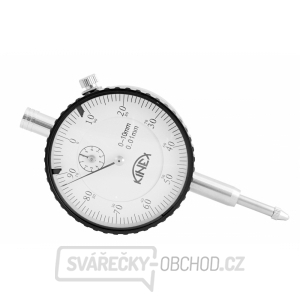 Úchylkoměr číselníkový KINEX 0-10 mm/60 mm/0,01 mm, ČSN EN ISO 463, ČSN 25 1811, ČSN 25 1816 gallery main image