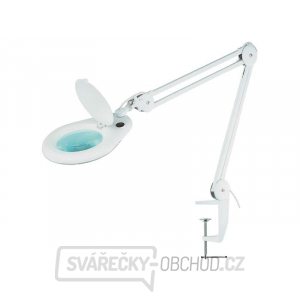 Lupa stolní kulatá (svorka)  8diop. SMD LED( 56x) 8066D2 gallery main image