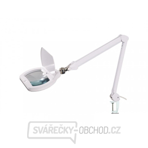 Lupa stolní obdélník ( svorka ) 3diop. SMD LED( 72x) bílá 8071 gallery main image