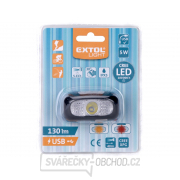 Čelovka 130lm CREE XPG, nabíjecí, USB, dosvit 40m, 5W CREE XPG LED Náhled