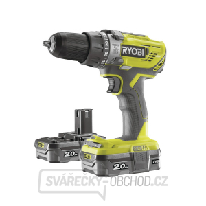 Ryobi R18PD3-220S aku 18 V vrtačka + 2x baterie 2 Ah + nabíječka ONE+ gallery main image