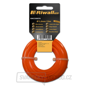 Riwall PRO Žací struna pr. 1,2mm, délka 15m, čtvercový průřez Riwall PRO Žací struna pr. 1,2mm, délka 15m, čtvercový průřez