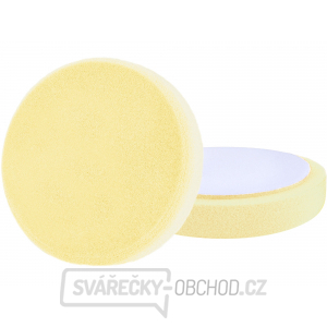 Kotouč leštící pěnový, T80, žlutý, ∅200x30mm, suchý zip ∅180mm gallery main image