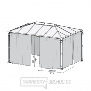 Palram Závěsy pro Martinique 4300  Náhled