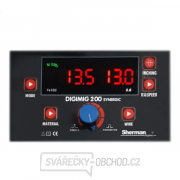 Sherman DIGIMIG 200 Synergic + Hořák + Kabely + Kukla + Vozík + Drát + Sprej + Redukční ventil + Tlaková lahev Náhled