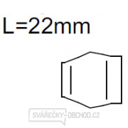 Keramická hubice č. 6 9,6x22 mm (42,0300,0818) gallery main image