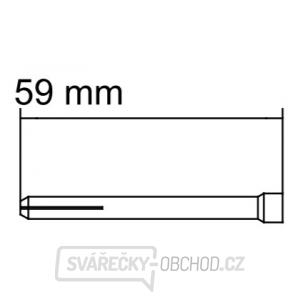 Kleština 1,0 L=59mm RA-220L/420W (42,0001,0697) gallery main image
