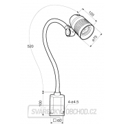 LED pracovní lampa WBL 3 Náhled