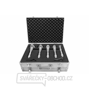 Sada třídotekových mikrometrů (dutinoměrů) KINEX 40-100 mm, 0,005mm, DIN 863, IP 54 Sada třídotekových mikrometrů (dutinoměrů) KINEX 40-100 mm, 0,005mm, DIN 863, IP 54