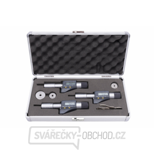 Sada digitálních třídotekových mikrometrů (dutinoměrů) KINEX - 3-6 mm, DIN 863, IP 54 Sada digitálních třídotekových mikrometrů (dutinoměrů) KINEX - 3-6 mm, DIN 863, IP 54