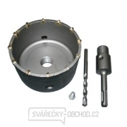Příklepová vrtací korunka pr. 100mm se stopkou 110mm SDS+ gallery main image