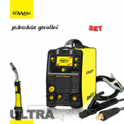 KOWAX GeniMig 250LCD 4,3 Svařovací invertor MIG/MAG/MMA/TIG + Kabely + Hořák gallery main image