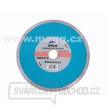Diamantový kotouč celoobvodový 180x25,4mm 