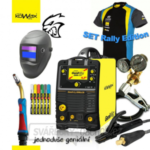 KOWAX GENIMIG 250LCD 4,3 SVAŘOVACÍ INVERTOR MIG/MAG/MMA/TIG + KABELY + HOŘÁK + VENTIL + KUKLA + TRIČKO gallery main image