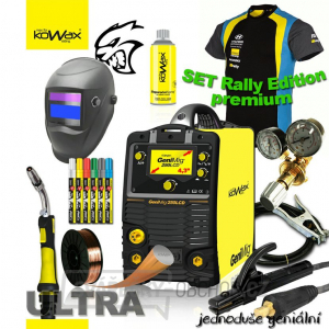 KOWAX GENIMIG 250LCD 4,3 SVAŘOVACÍ INVERTOR MIG/MAG/MMA/TIG+KABELY+HOŘÁK+VENTIL+KUKLA+SEPAR. SPREJ+SVAŘ. DRÁT+TRIČKO gallery main image