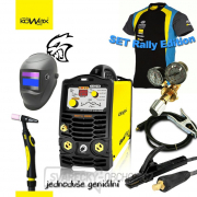 KOWAX GENITIG 200DC SVÁŘECÍ INVERTOR DC TIG/MMA + HOŘÁK + KABELY + VENTIL + KUKLA + TRIČKO gallery main image