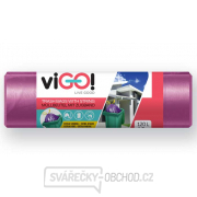 ViGO! Pytle do odpadkových košů LDPE 120l/10 ks 70x100cm 25µm - fialové gallery main image