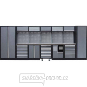 Zostava dielenského nábytku Procarosa PROFI XL Pracovná doska: drevená, Hmotnosť: 457 kg gallery main image