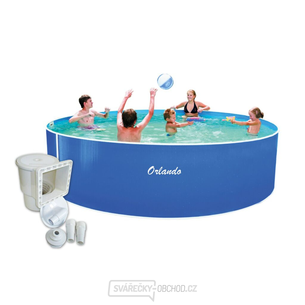 Bazén Orlando 3,66 x 0,91m + skimmer Olympic (bez hadic a schůdků)