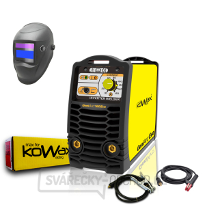 KOWAX GeniArc® 160EVO + 3m Kabely + Kukla + Elektrody 2.5mm/2.5kg gallery main image